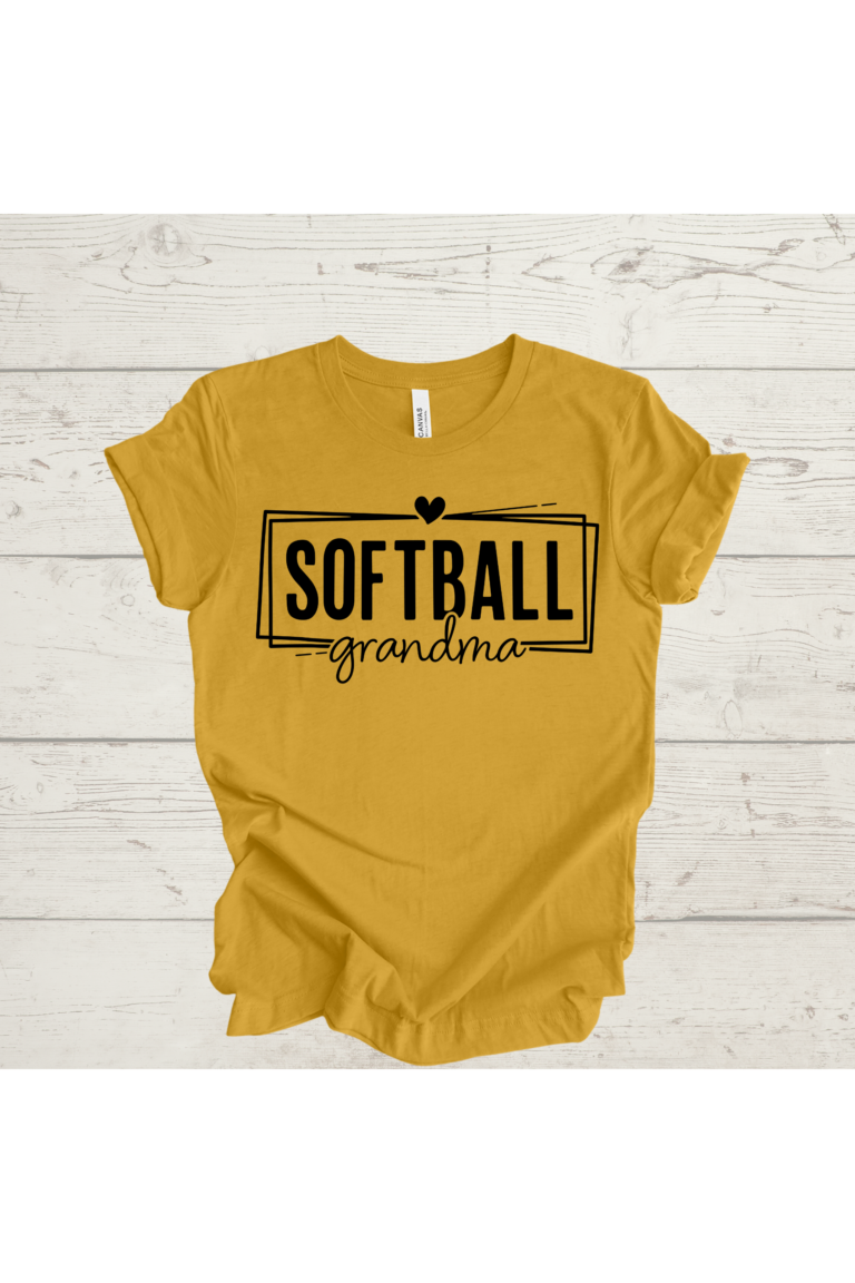 Softball Grandma Rectangle Frame